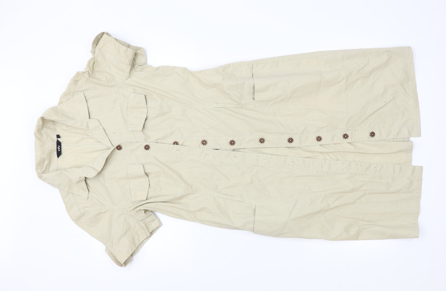 Per Una Womens Beige   Shirt Dress  Size 12