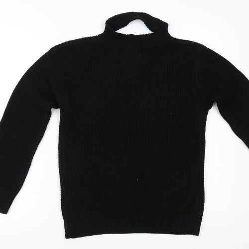 Select Womens Black   Pullover Jumper Size 10