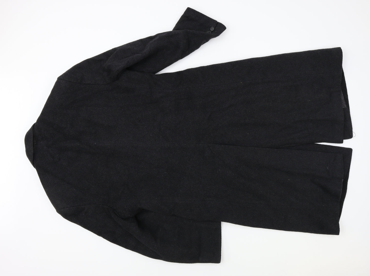 Berwin & Berwin Mens Black   Overcoat Coat One Size