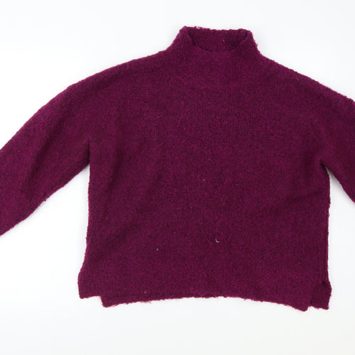 George Womens Purple   Pullover Jumper Size M