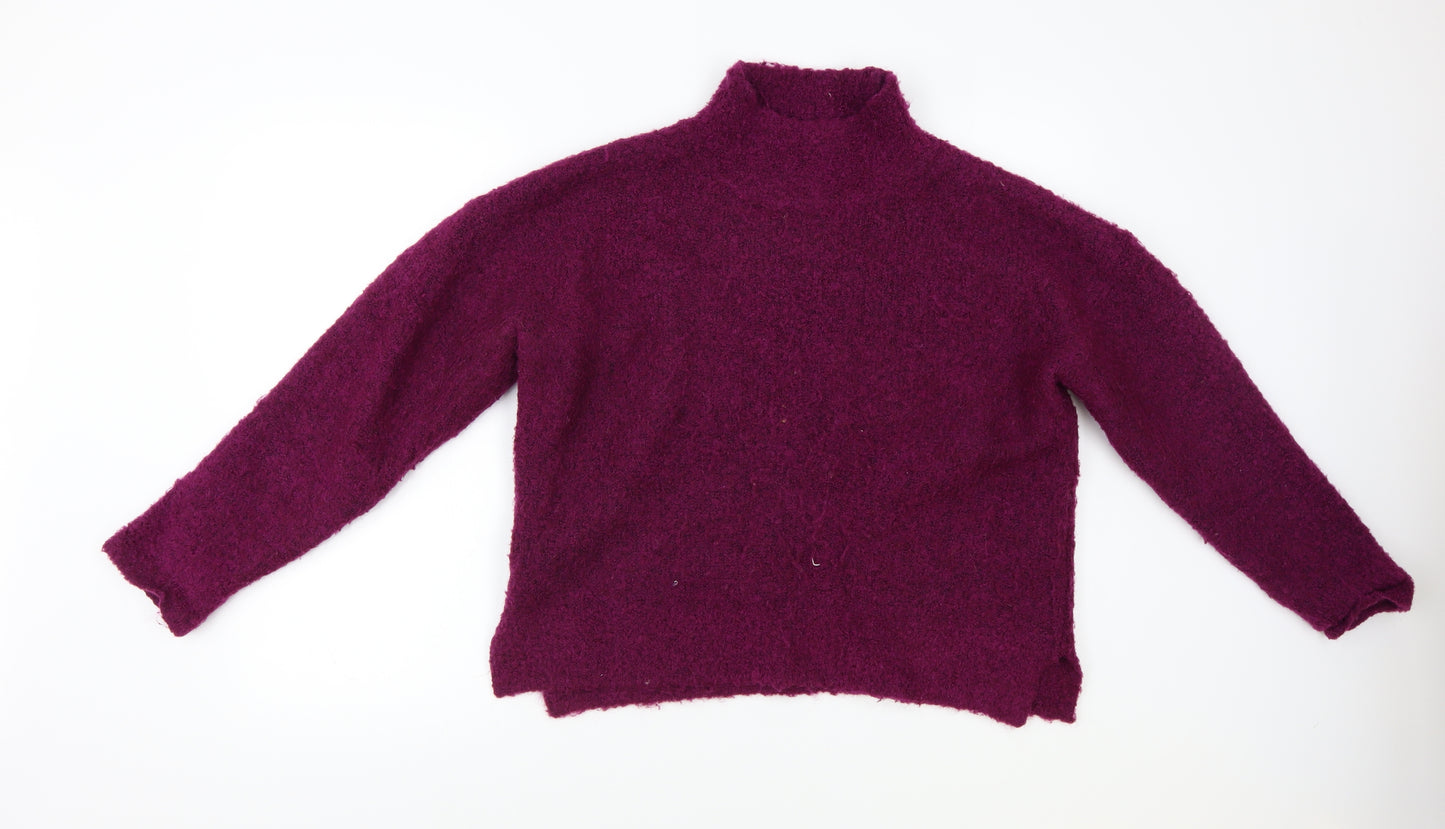 George Womens Purple   Pullover Jumper Size M