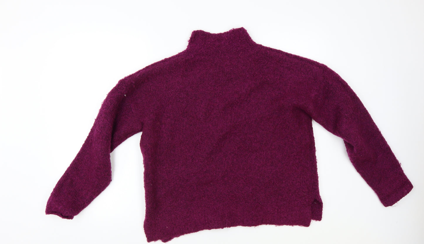 George Womens Purple   Pullover Jumper Size M