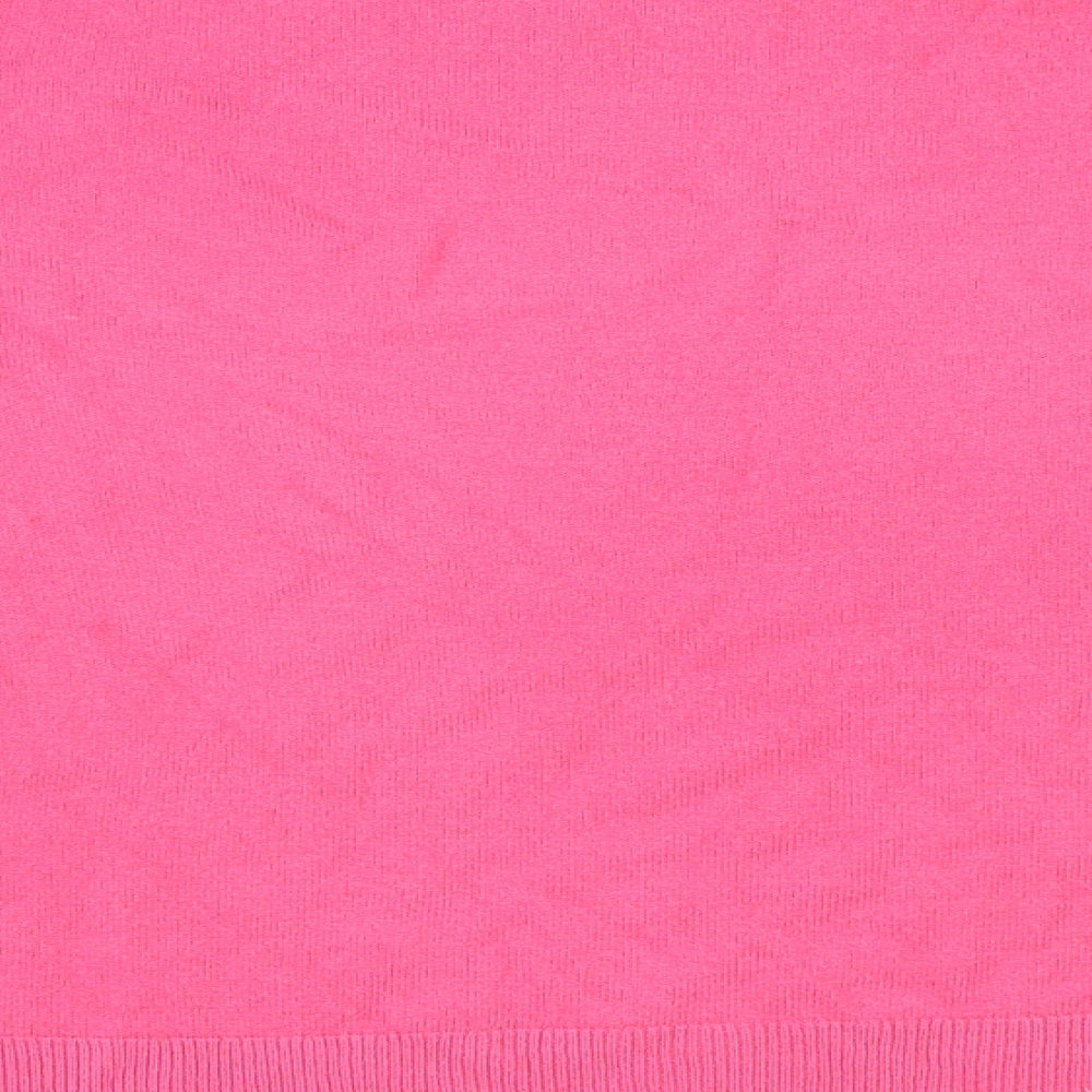 M&S Womens Pink   Pullover Jumper Size 16