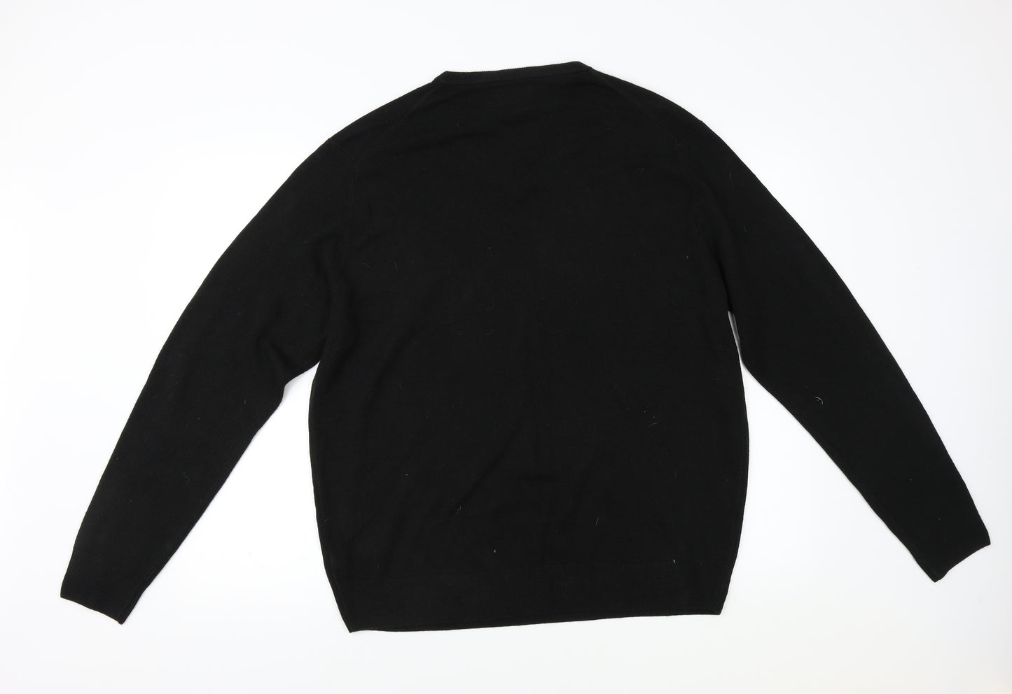 F&F Mens Black   Pullover Jumper Size XL