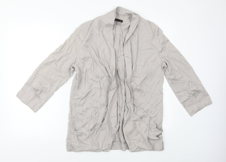 Warehouse Womens Beige Jacket Size 16