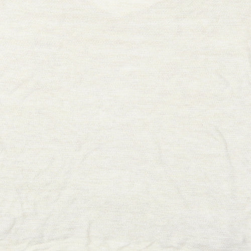 Zara Womens Beige   Pullover Jumper Size M