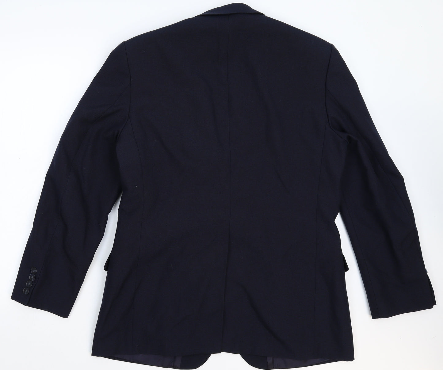 St Michael Mens Blue   Jacket Suit Jacket Size 40