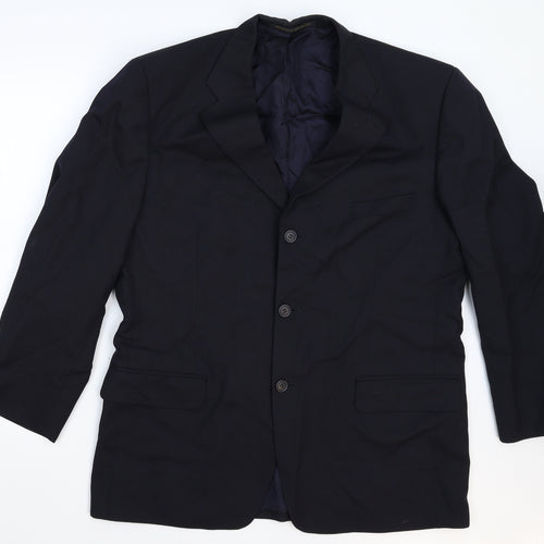 Marks and Spencer Mens Blue   Jacket Suit Jacket Size 44