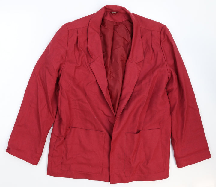 Owen Lewis Womens Pink   Jacket Blazer Size 14