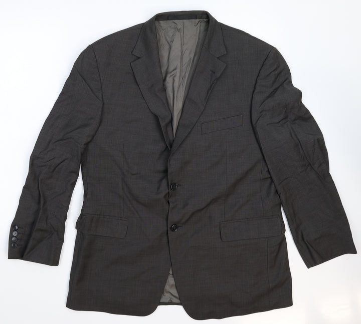 Marks and Spencer Mens Grey Jacket Suit Jacket Size 42