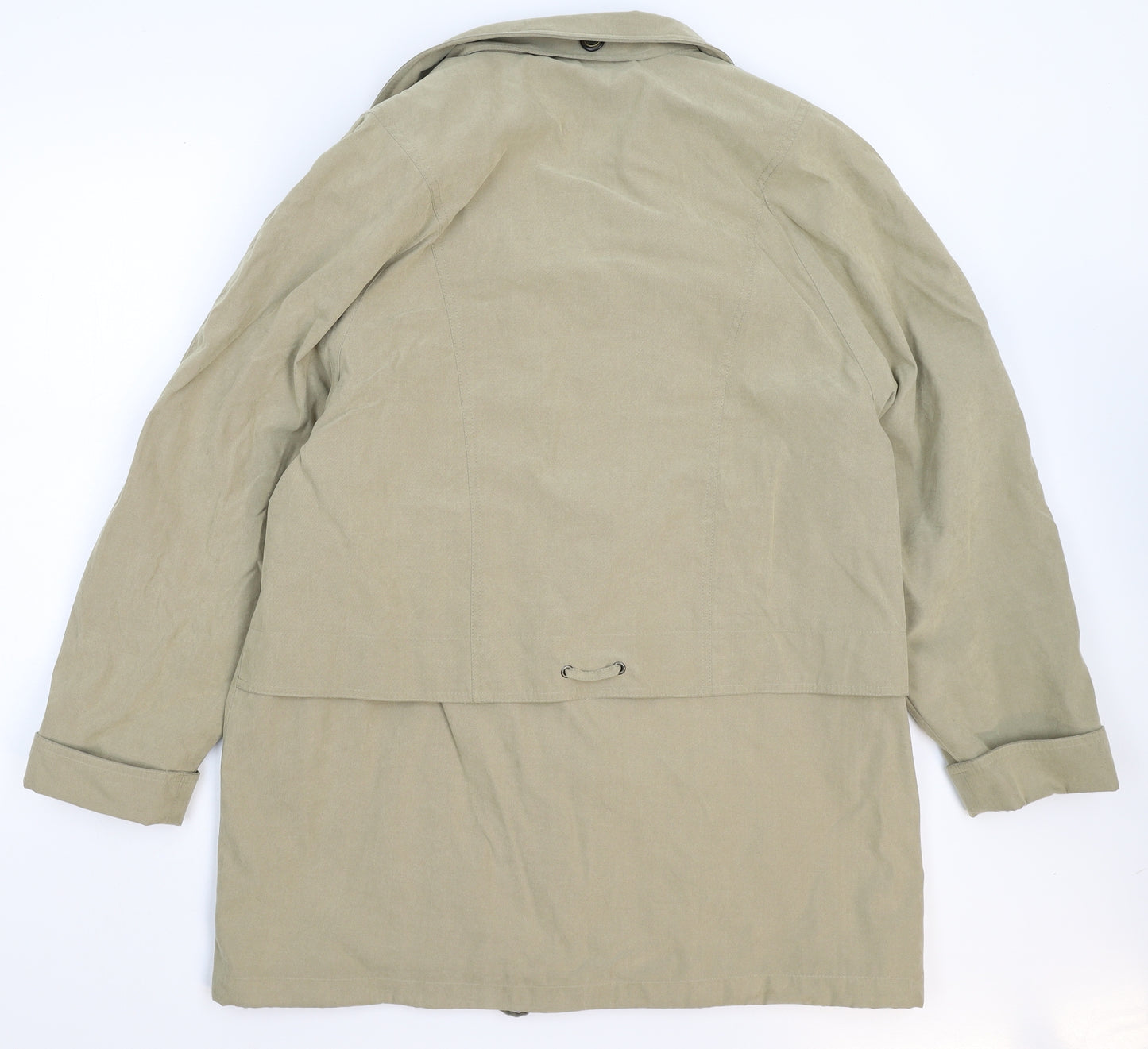 Telemac Womens Beige   Jacket Coat Size L