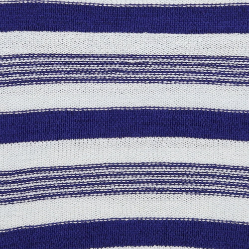 South Womens Multicoloured Striped Knit Pullover Jumper Size 14