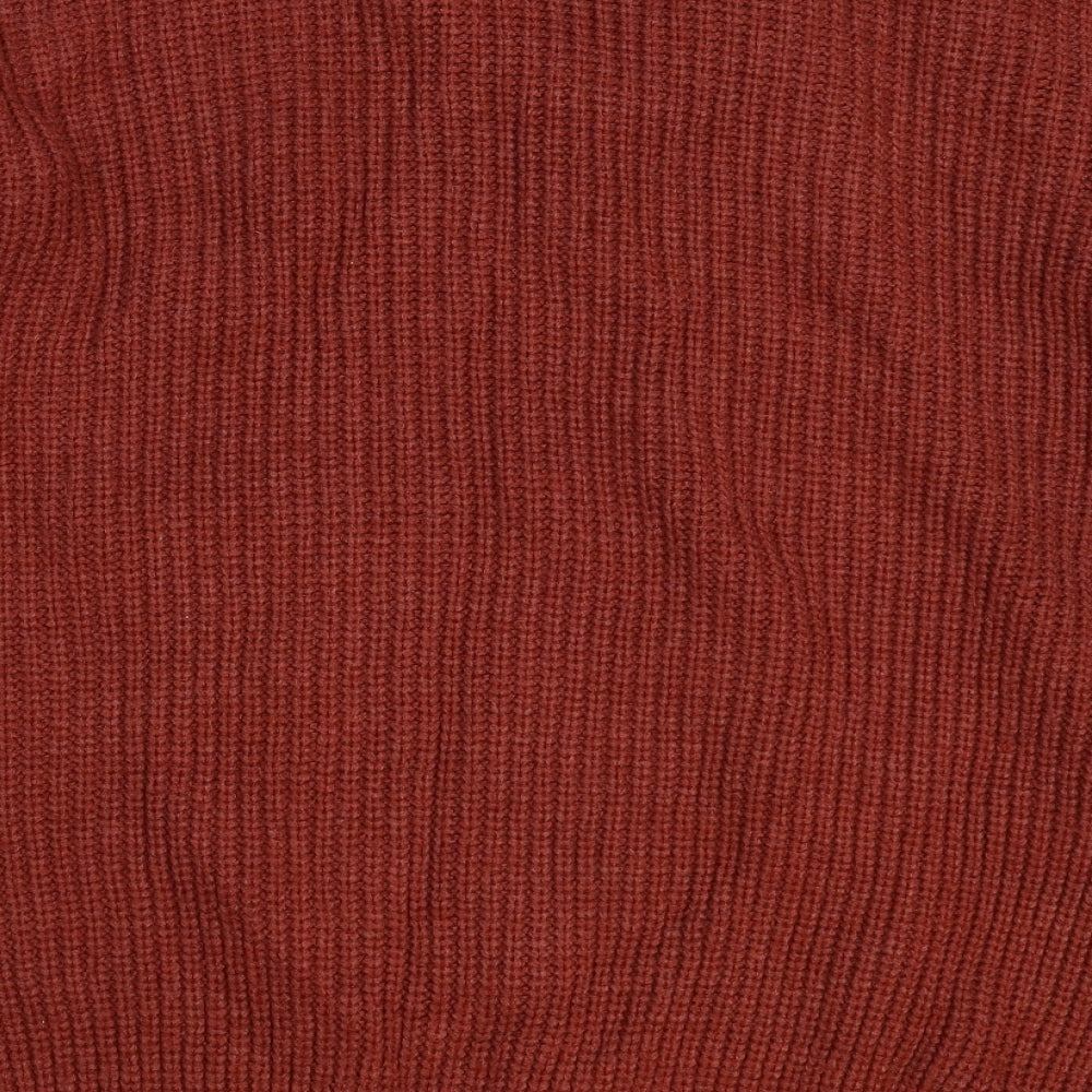 PG Field Mens Brown  Knit Pullover Jumper Size XL