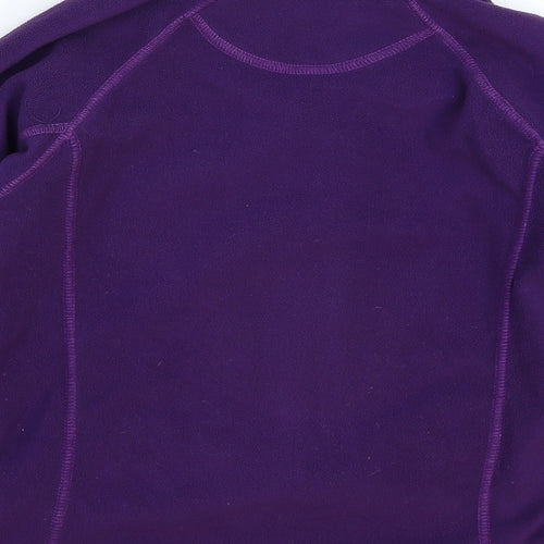Mountain Warehouse Girls Purple  Fleece Jacket  Size 9-10 Years