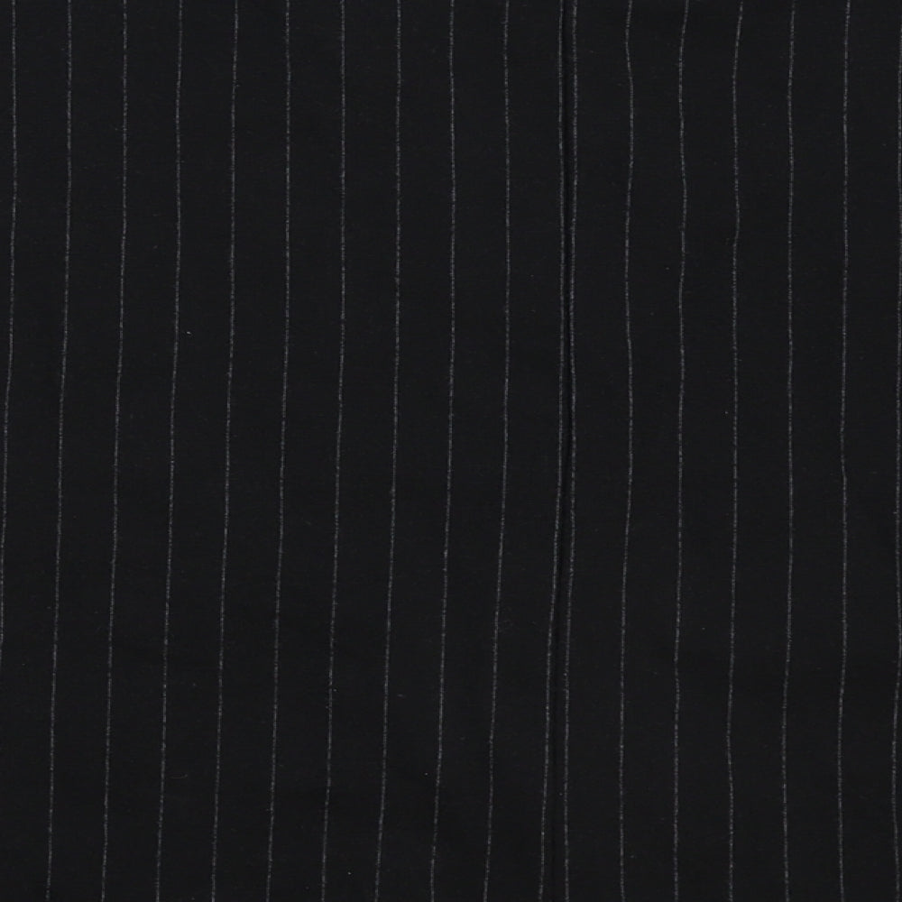 Zara Womens Black Striped  Pullover Jumper Size L