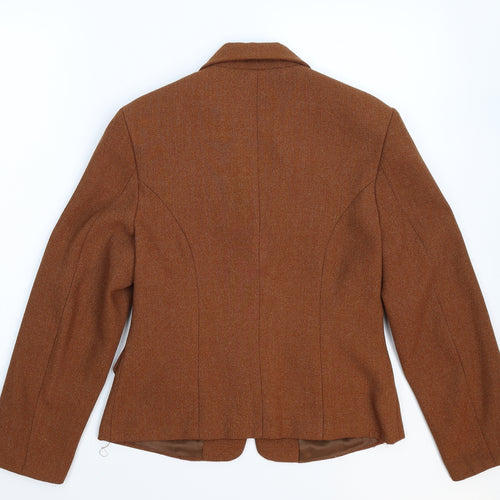 Fizze Womens Brown   Jacket Blazer Size S