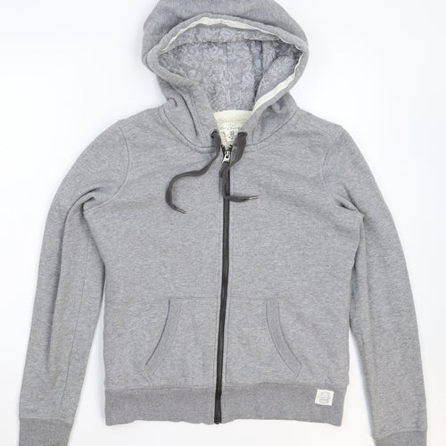H&M Womens Grey   Full Zip Hoodie Size M