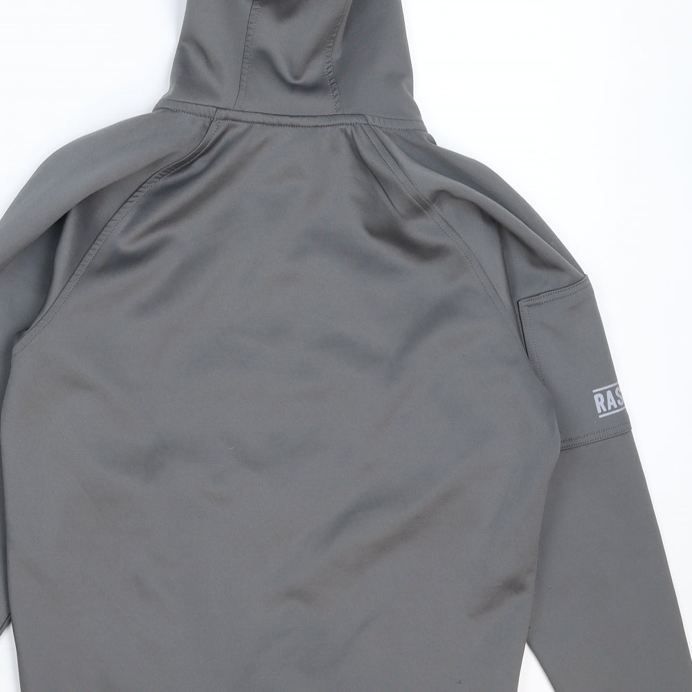 Rascal Boys Grey   Full Zip Hoodie Size XL
