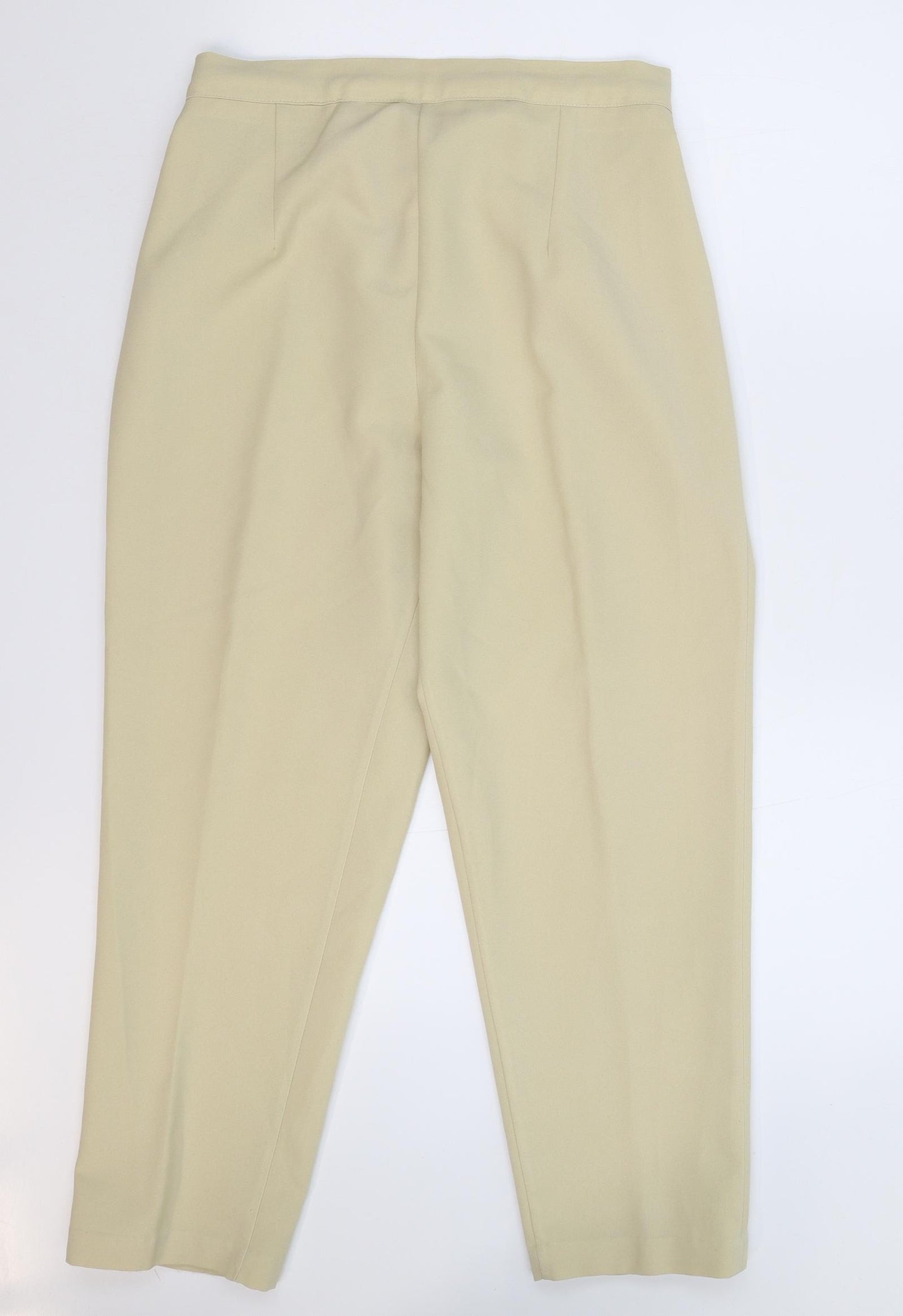 Preworn Womens Beige   Trousers  Size 16 L26 in
