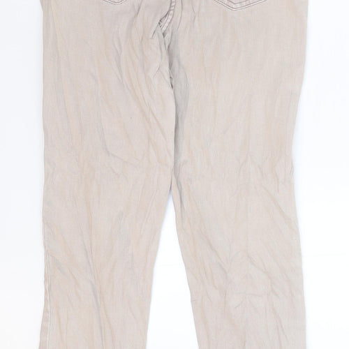 NEXT Womens Grey  Denim Skinny Jeans Size 12 L28 in