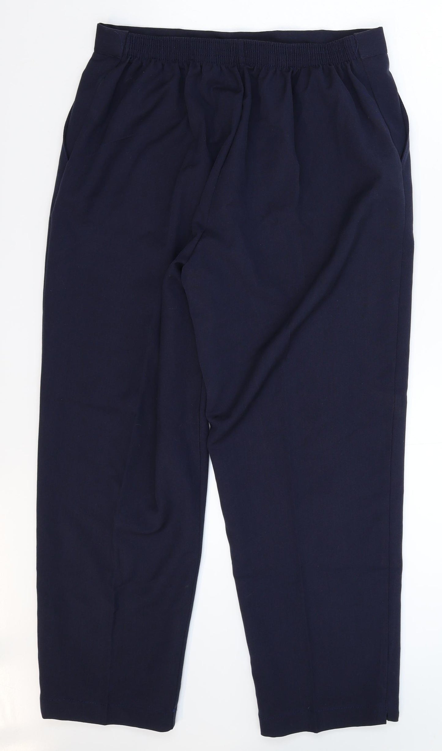 Preworn Womens Blue   Trousers  Size 16 L26 in