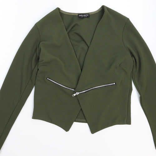 Select Womens Green   Jacket Blazer Size 10