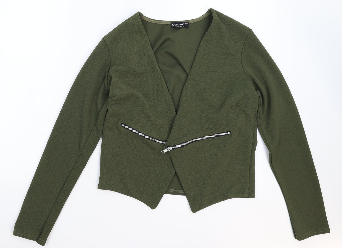 Select Womens Green   Jacket Blazer Size 10