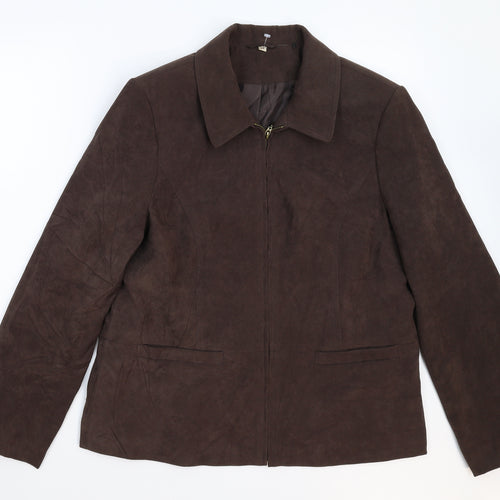 EWM Womens Grey   Jacket Blazer Size 16