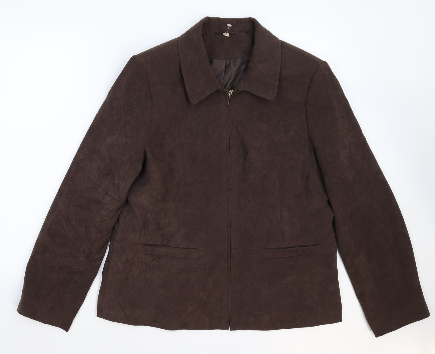 EWM Womens Grey   Jacket Blazer Size 16