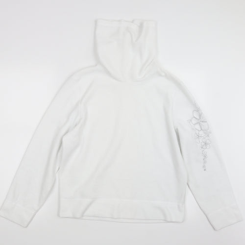 Marks and Spencer Womens White   Pullover Jumper Size 16