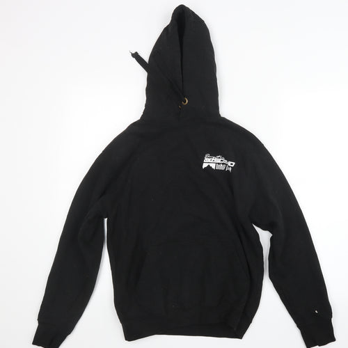 Awdis Mens Black   Pullover Hoodie Size XS
