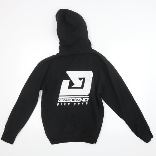 Awdis Mens Black   Pullover Hoodie Size XS
