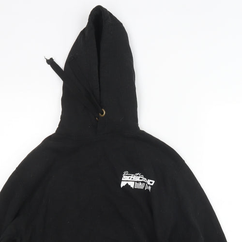 Awdis Mens Black   Pullover Hoodie Size XS