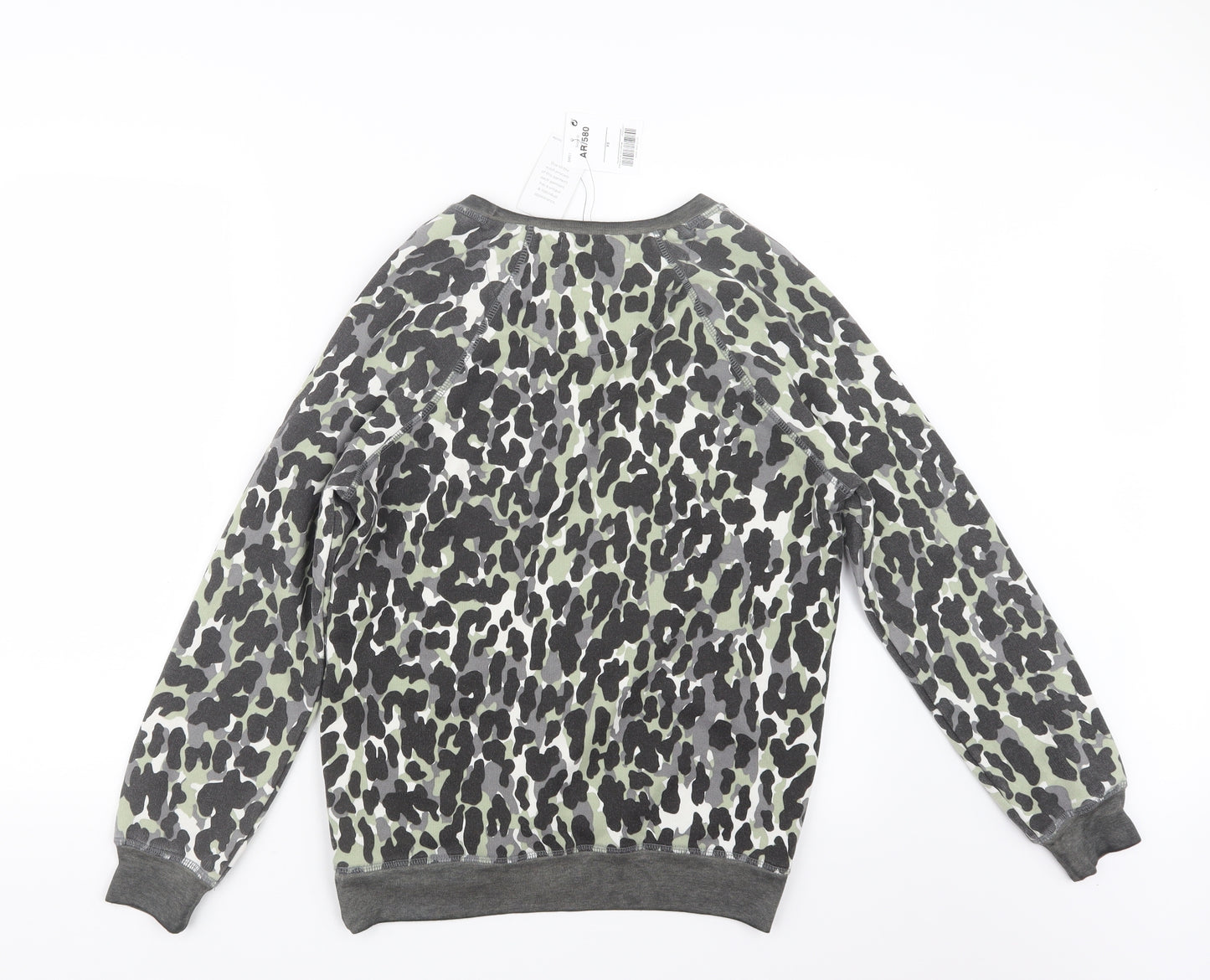 NEXT Womens Grey Animal Print  Top Pyjama Top Size XS