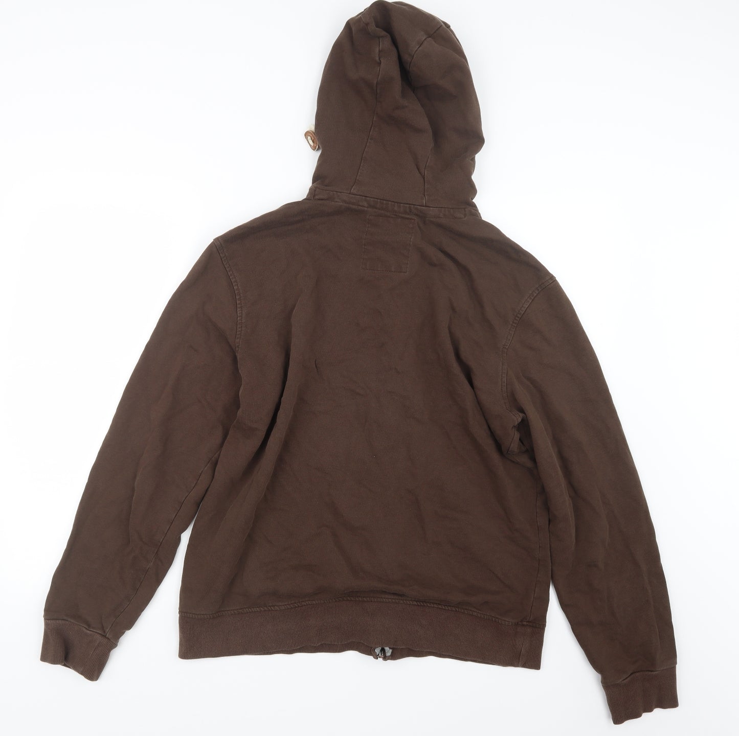 NEXT Mens Brown   Full Zip Hoodie Size L