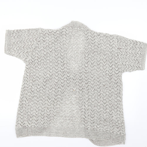 Pulse Womens Beige  Knit Cardigan Jumper Size 2XL