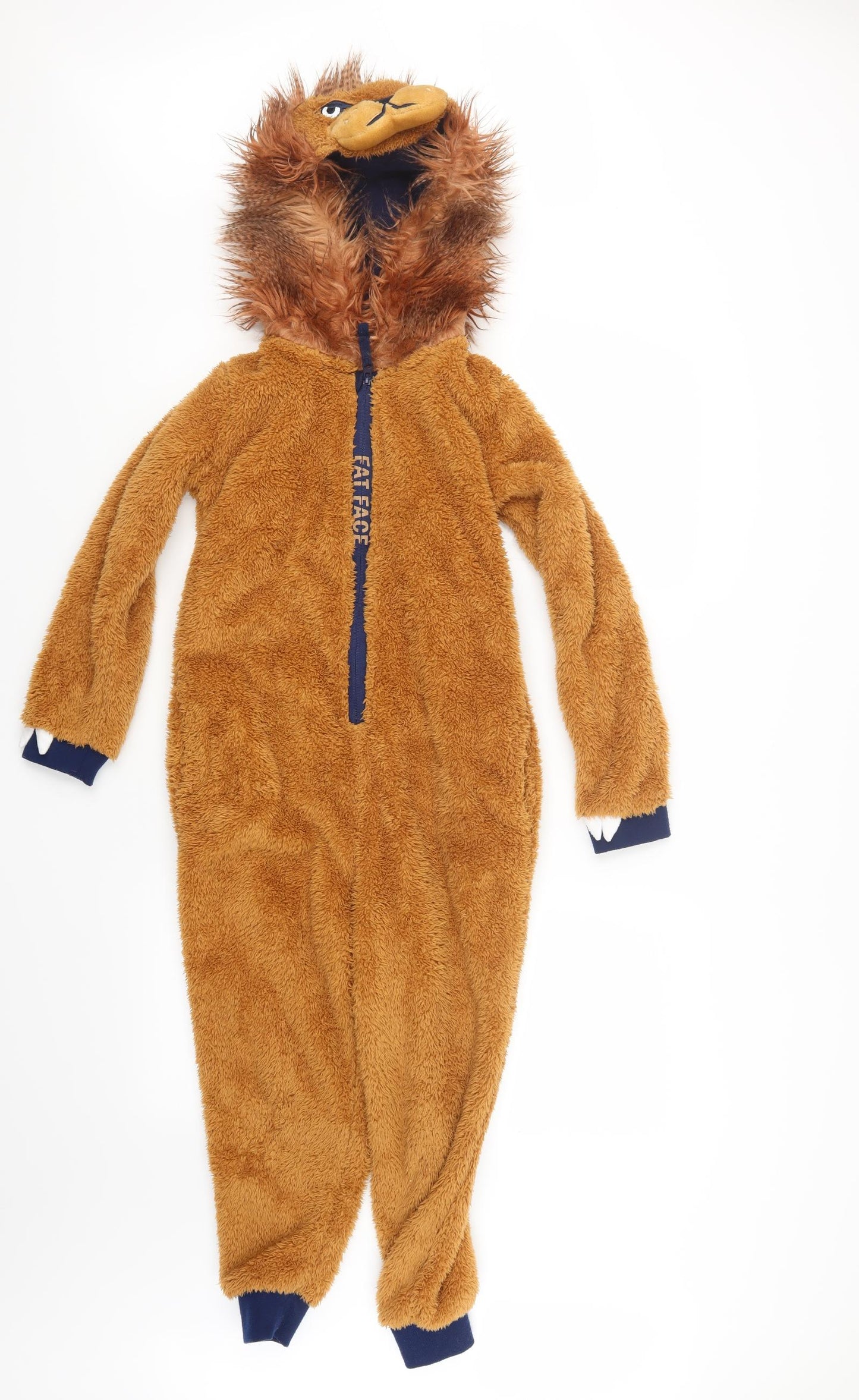 Fat Face Boys Blue Geometric   One Piece Size 8-9 Years