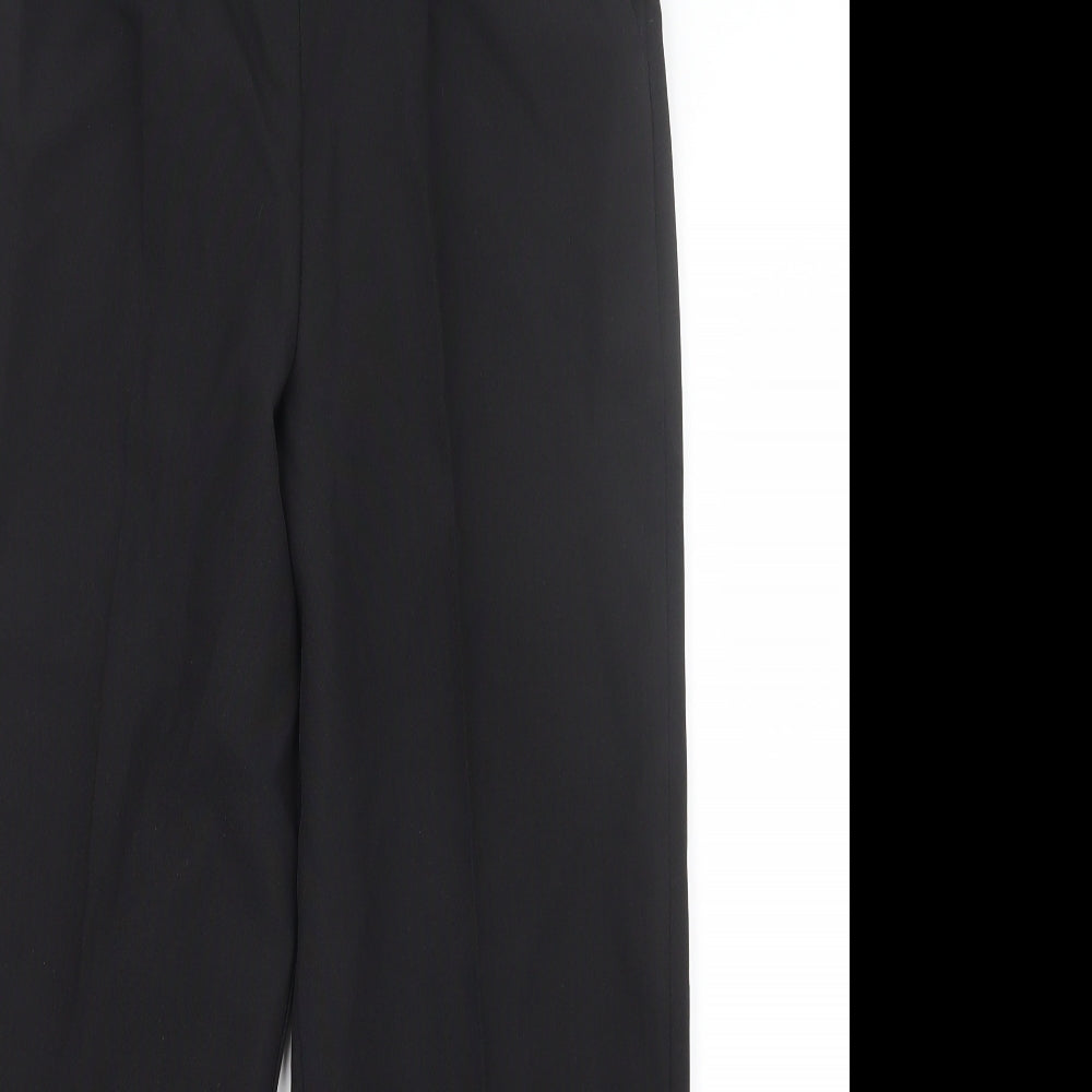 BM Womens Black   Trousers  Size 10 L24 in