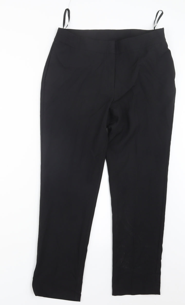 Bonmarché Womens Black   Trousers  Size 10 L25.5 in