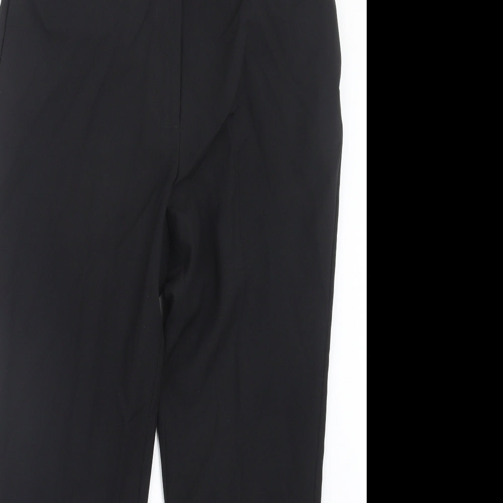 Bonmarché Womens Black   Trousers  Size 10 L25.5 in