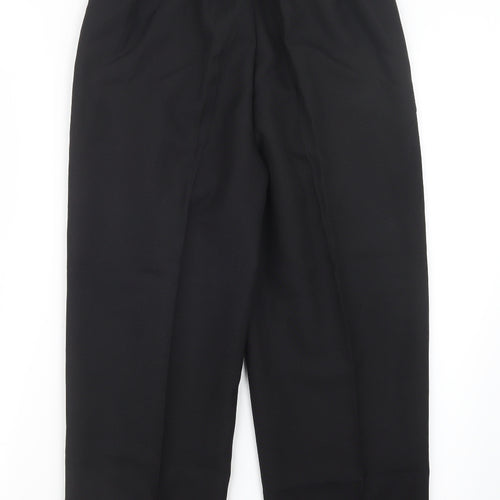 BM Womens Black   Trousers  Size 10 L25 in
