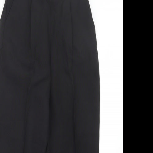 BM Womens Black   Trousers  Size 10 L25 in