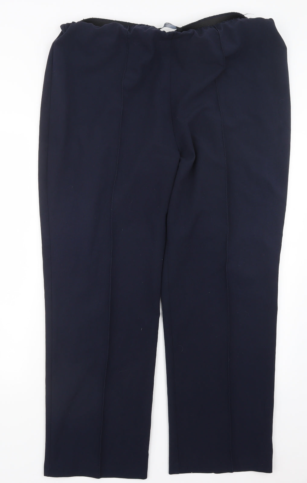 Bm Collection Womens Blue   Trousers  Size 20 L29 in