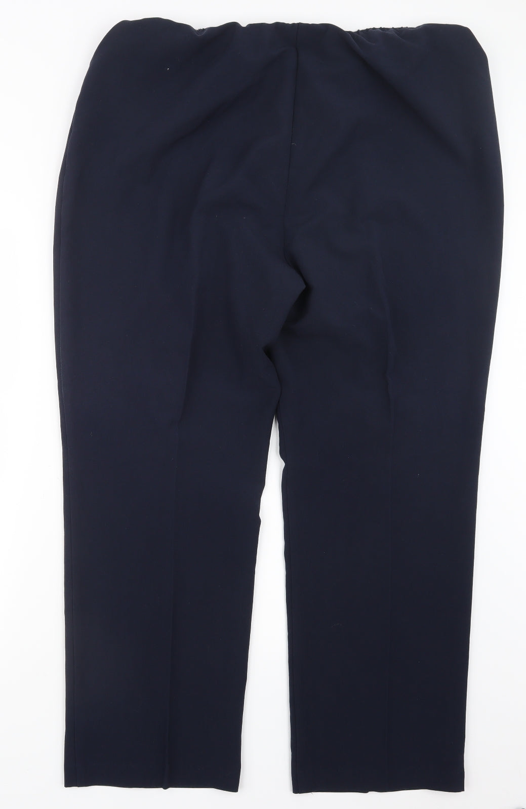 Bm Collection Womens Blue   Trousers  Size 20 L29 in