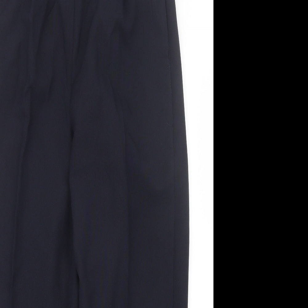 BM Womens Blue   Trousers  Size 10 L24.5 in