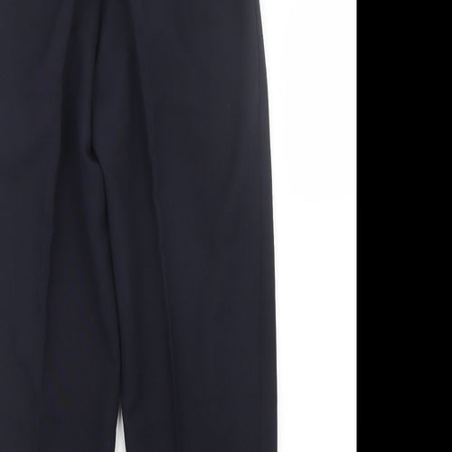 BM Womens Blue   Trousers  Size 10 L24.5 in