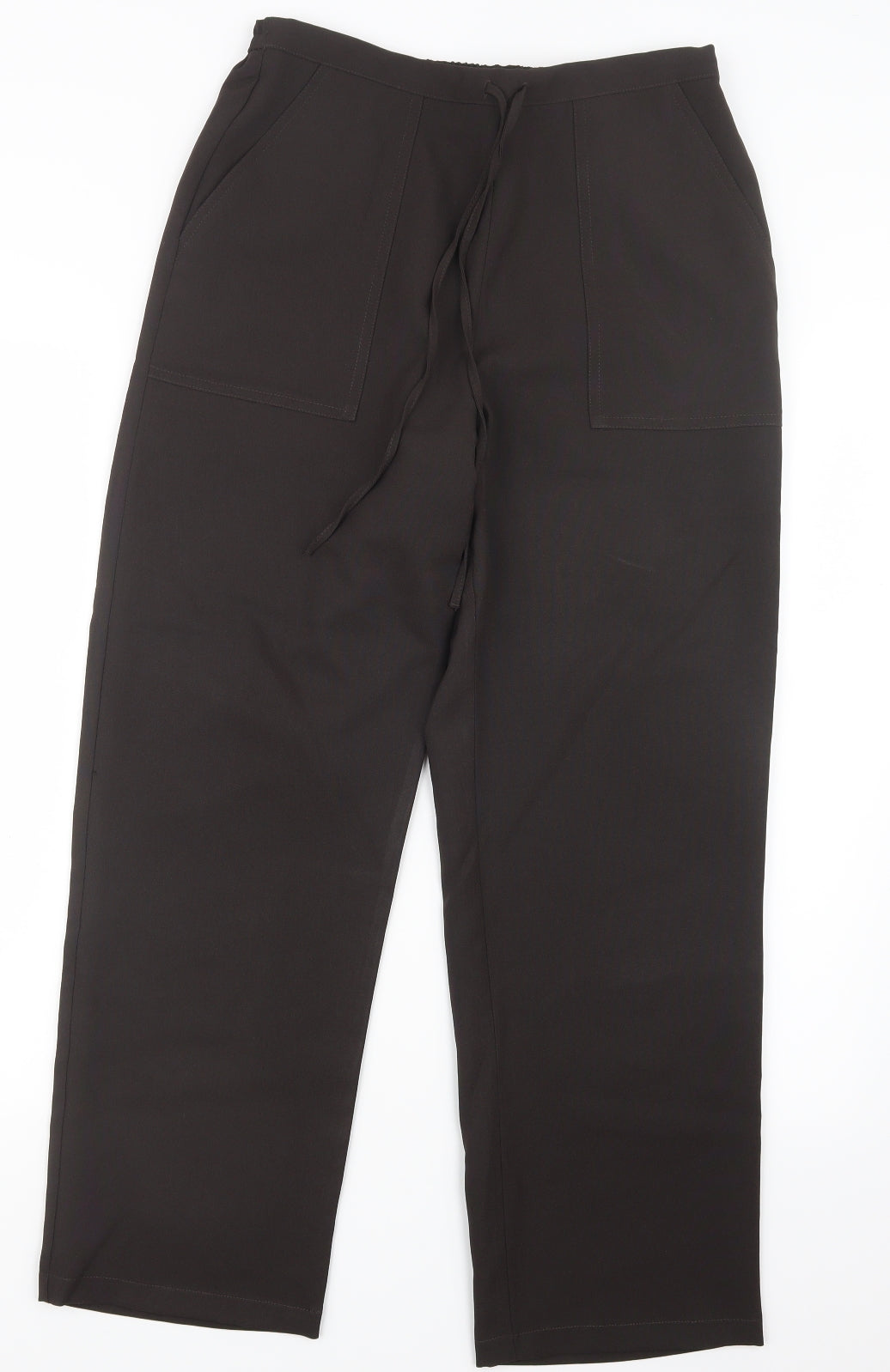 Classics Womens Brown   Trousers  Size 12 L27 in