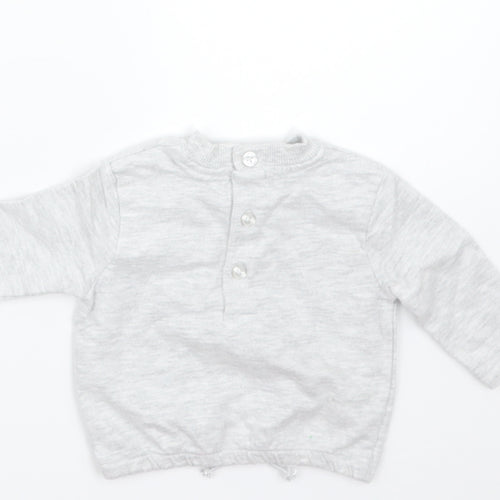 Very Girls Grey   Pullover Jumper Size 0-3 Months