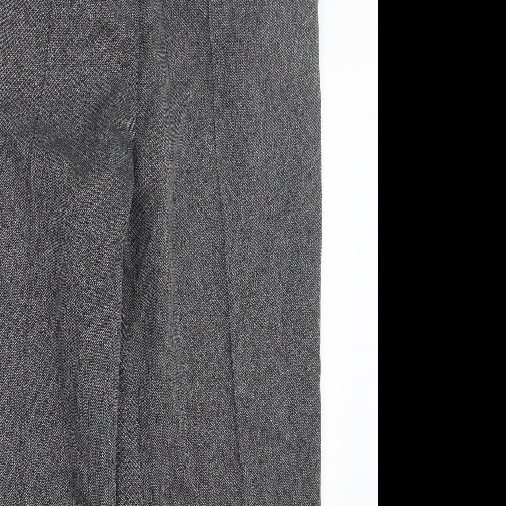 Marks and Spencer Womens Grey   Trousers  Size 14 L25 in