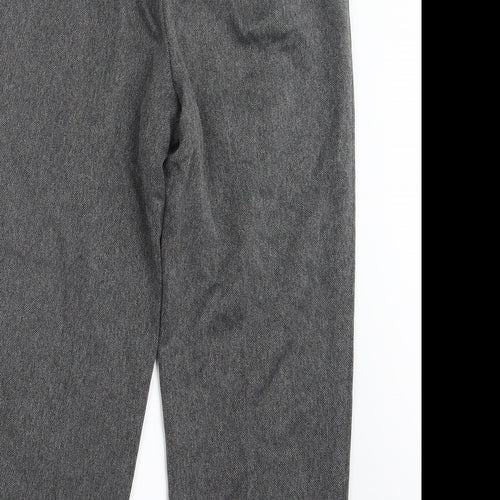 Marks and Spencer Womens Grey   Trousers  Size 14 L25 in